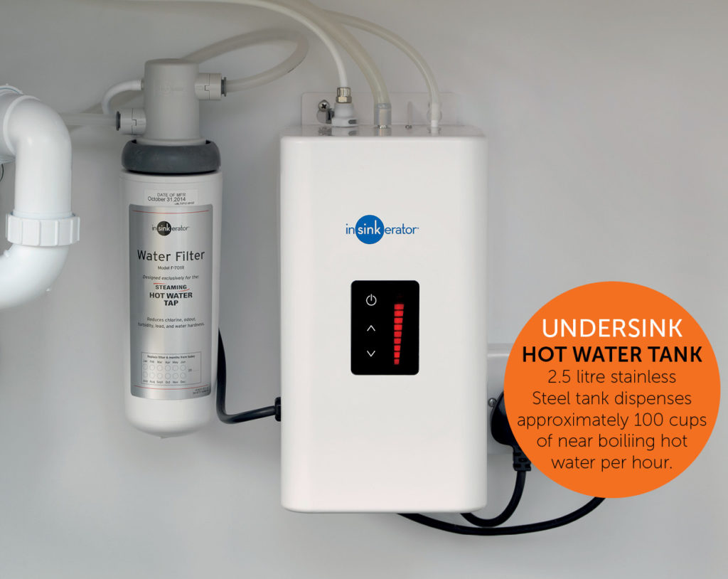 InstaHot Hot Water Tank – Water and Filter